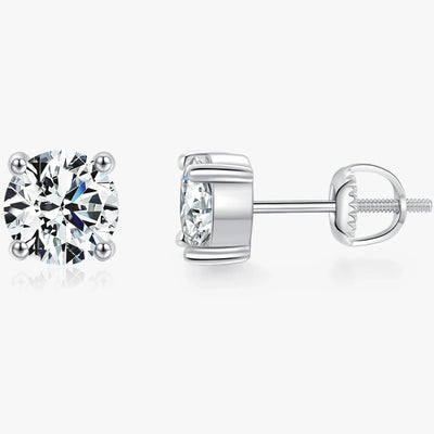 Moissanite Stud Earrings | Diamond Stud Earrings | skylineshopy